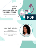 Minicurso Produção de Transgênicos