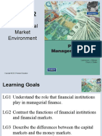 The Financial Market Environment