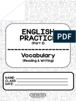 English Practice - Vocab Read Write (Part 2)