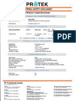 Pr6Tek: Material Safety Data Sheet Product Identification