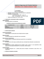 Fispq Limpa e Desodoriza Ar Condicionado ORBI Quimica