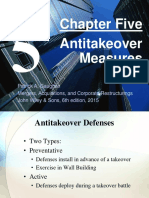 Ch05 - Antitakeover Measures