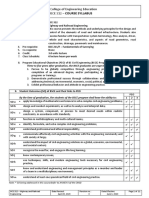 College of Engineering Education Bce 312 - Course Syllabus