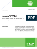 Ecovio F23B1: Biodegradable Polyester For Compostable Film