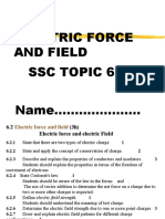 Electric Fields IB Handout