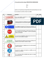 Questionnaire Accueil Sécurité