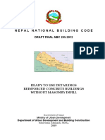 Nepal National Building Code: DRAFT FINAL NBC 205:2012