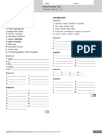 EF4e Int EndtestB Answersheet