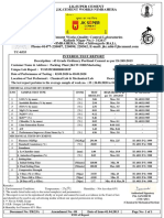 JK 43 Opc Test Certificate