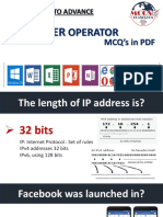 Computer Operator MCQs