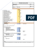 Process Calculation: Flare Diameter (D)