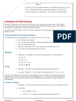 FLAT - UNIT 1 Notes