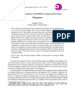 Accounting Practices of MSMEs in Quezon Province