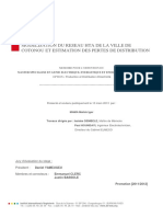 Modelisation Du Reseau Hta de La Ville de Cotonou Et Estimation Des Pertes de Distribution-Copier