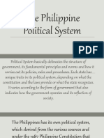 The Philippine Political System