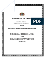 Republic of The Gambia: Ministry of Basic and Secondary Education (Mobse)