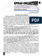 Histoire Du Droit Vol 1