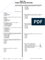 TEST-09 (Uniform Circular Motion)