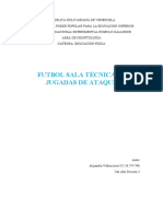 Trabajo Defensa Futbol Sala