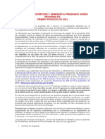 Manual de Inscripción y Admisión A Pregrado Sedes Regionales