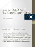 REGULI DE IGIENA A ALIMENTATIEI NATURALE PPT 2