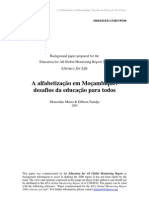 A Alfabetização em Moçambique: Desafios Da Educação para Todos