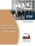 Dolores Mujica - Cordones Industriales. Cronología Comentada