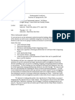 Instrumental Analysis Syllabus