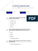 Magnetic Particle Inspection Quiz2