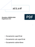 AULA8 2016 - Escoamento Superficial