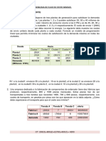 Problema de Flujo de Costo Minimo.