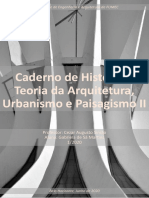 Caderno de História e Teoria Da Arquitetura