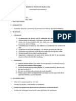 Informe de Prevencion Del Bullying