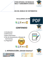 Generalidades Del Manejo de Vertimientos