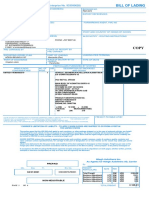 Höegh Autoliners AS: Bill of Lading