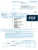 Höegh Autoliners AS: Bill of Lading