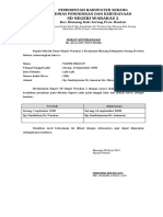 Surat Keterangan Pembenaran TGL Lahir Di RAPORT