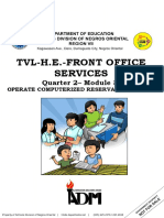 Tvl-H.E.-Front Office Services: Quarter 2 - Module 3