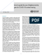 Ethical Considerations To Guide The Use of Digital Proximity Tracking Technologies For COVID-19 Contact Tracing