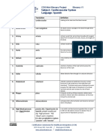 Spanish Medical Glossary