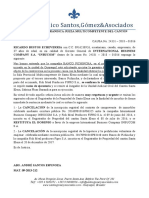 Escrito Urgente Santa Elena Fipro Inscipcion de Sentencia