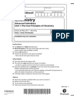 Chemistry: Pearson Edexcel