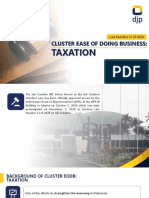 EODB Cluster Taxation (English)