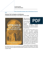 Vitruvius The Ten Books On Architecture