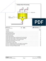 Analog Value Processing: High Level