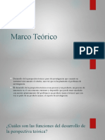 Marco Teórico Metodología de La Investigación