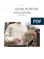 Canadian Winter Pullover: by Claudia Q