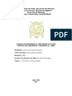 Proceso de Atención de de Enfermería CRED