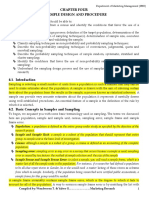 Chapter Four Sample Design and Procedure