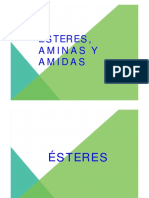 Módulo Tema 14 - Ésteres, Aminas y Amidas